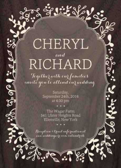 Ordering invitations