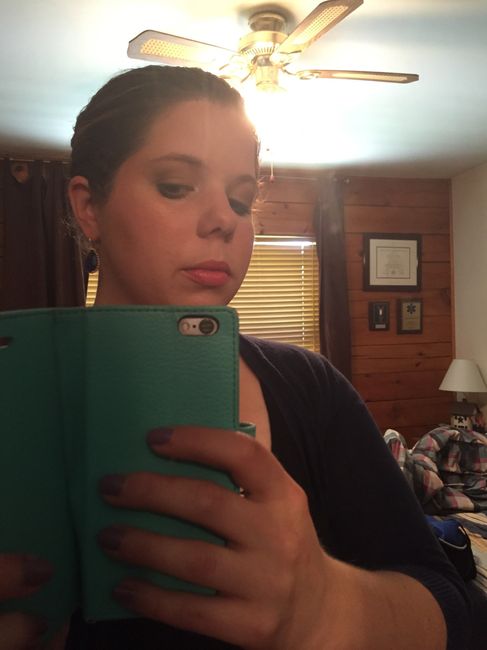 Opinions on my makeup trial please!