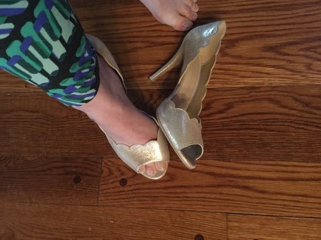 My wedding shoes are here!   (Thanks E-Tex!) Let's see yours!