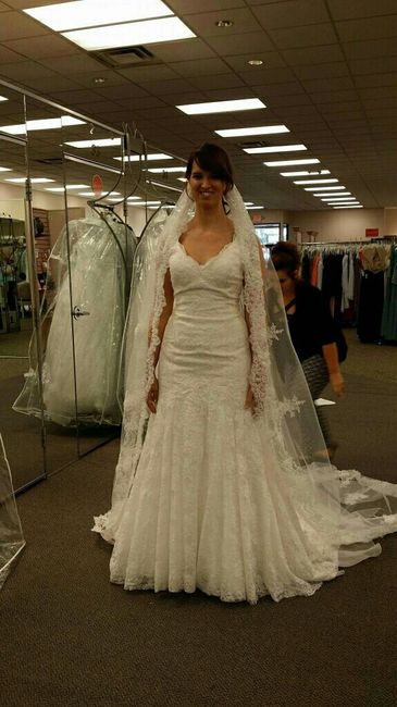 Let me see what you're wearing on your wedding day