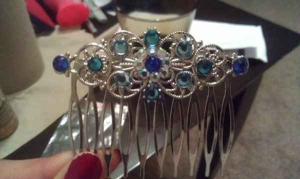 My latest DIY and something blue *pics*