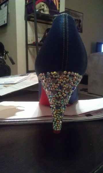 My latest DIY and something blue *pics*