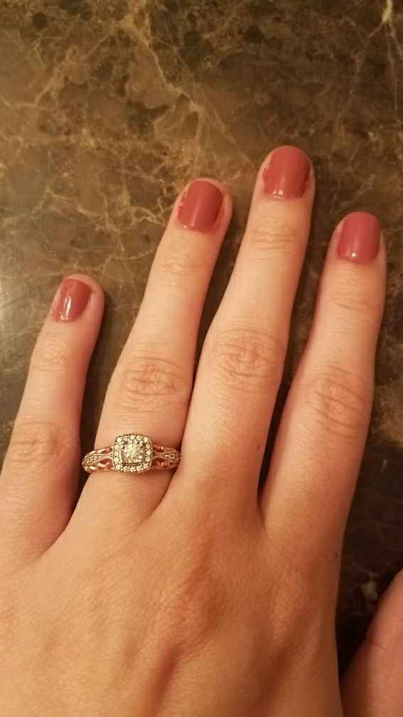 Engagement ring pics - 1
