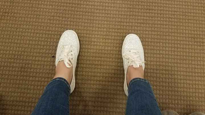 Show me your wedding shoes, any wedge heels in the house? - 1