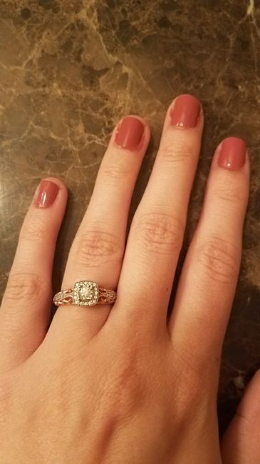 Engagement ring pics - 1