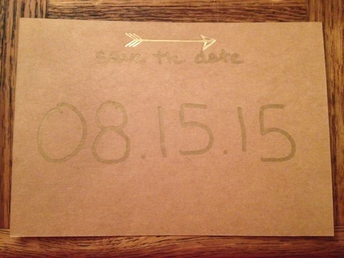 Save the dates came today!! Show me yours!