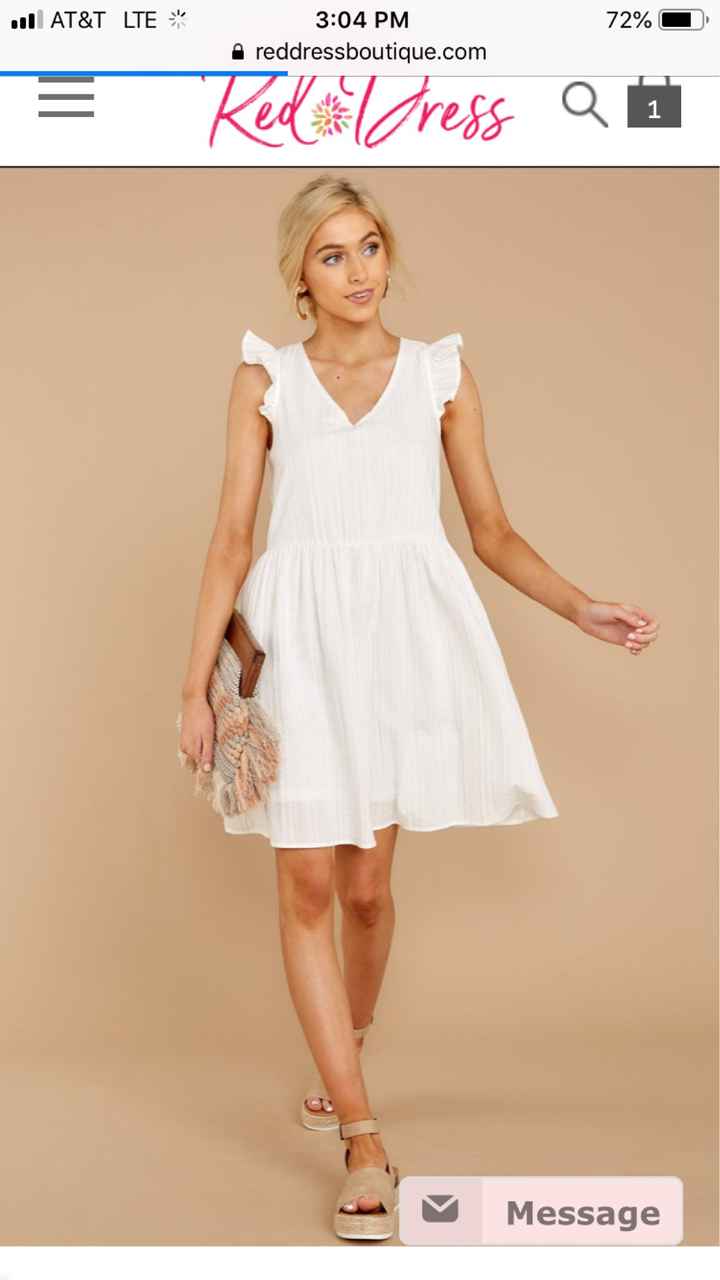 Bridal shows dress - 1