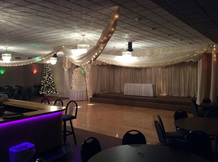 Ceremony in hall
