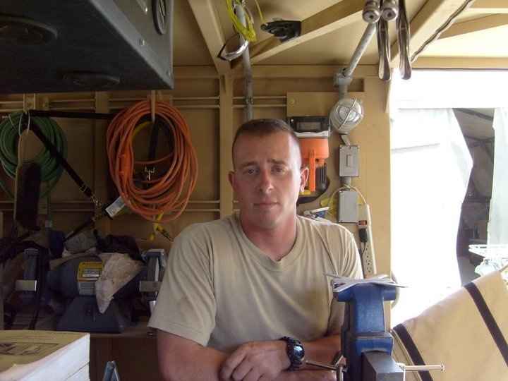 Who doesn't love a man in uniform? :)