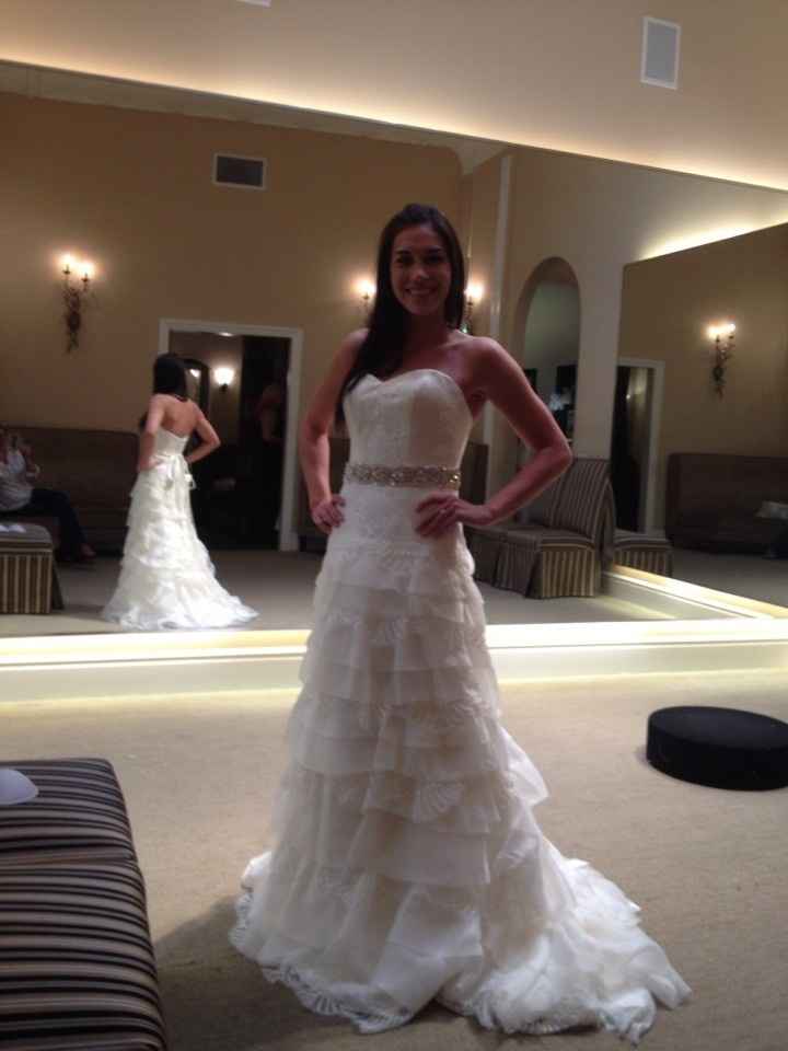 So, can I see your dresses?