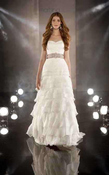 Show me you in your dress versus the model!