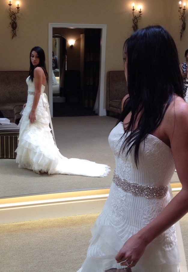 show me your wedding dress belts!