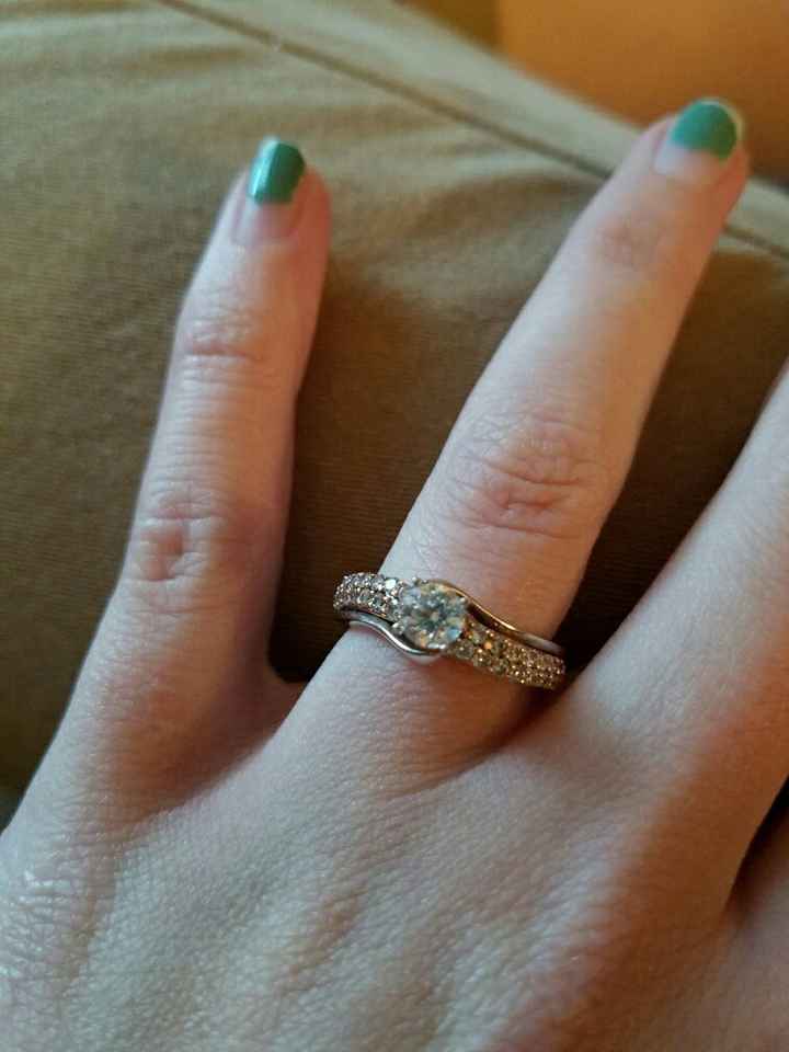 Let's see those beautiful rings lady's!