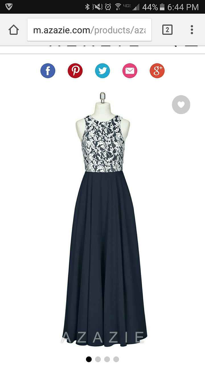 Show me ya dress! Bridesmaids dress that is.