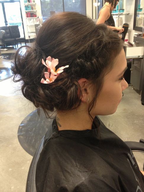 Pictures at My Hair Trial!