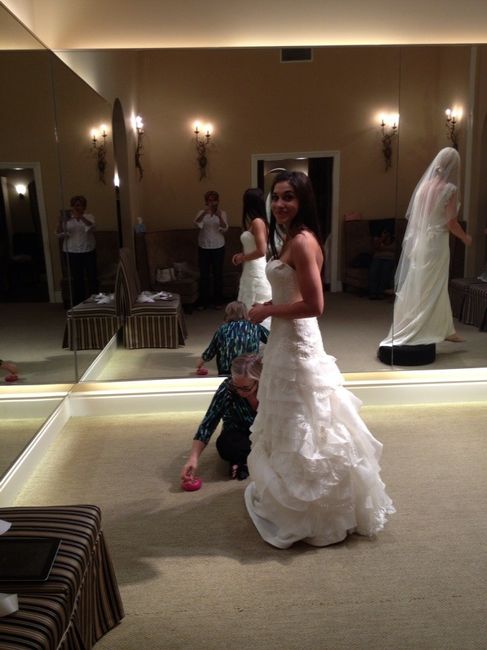 My First Dress Fitting! *Pics*