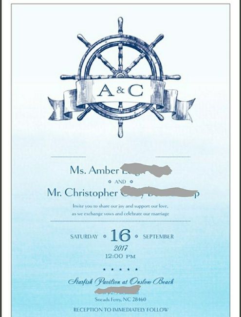 Let me see your invitations