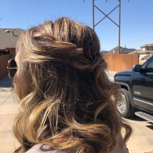Half Up Wedding Hair Pictures - 2