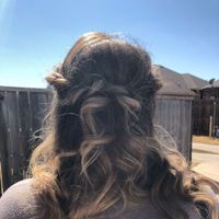 Half Up Wedding Hair Pictures - 3
