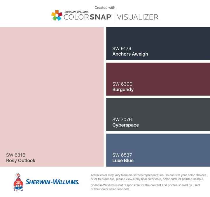 Is there really a color scheme to follow, depending on the time of year you marry?