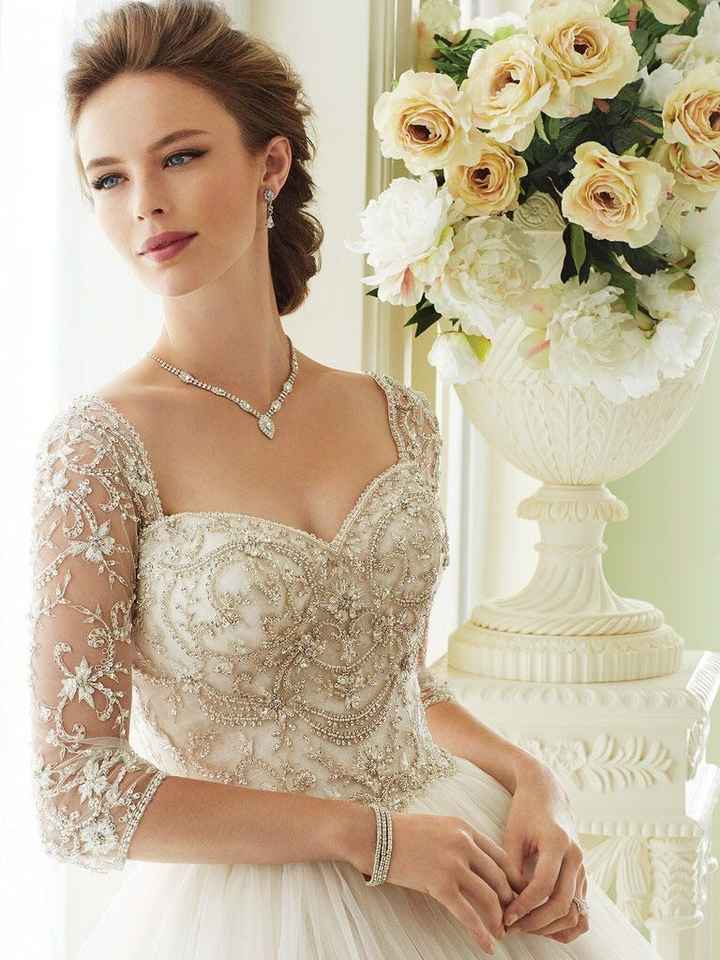 Adding sleeves to strapless dress outlet
