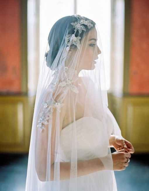 Half DIY veil