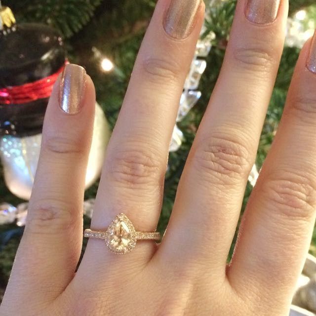 When you finally get your ring clean and it looks brand new again :)