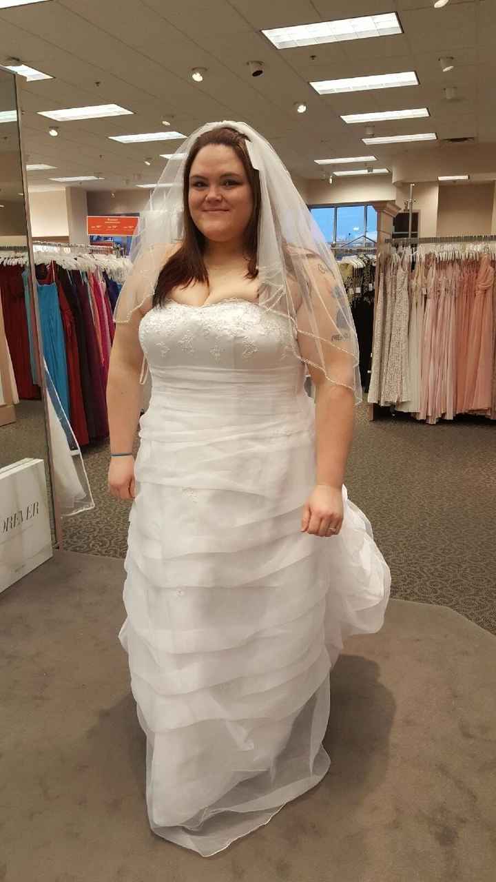 Plus size bride