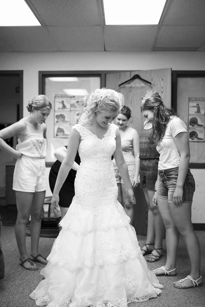 What did your dress turn out like?