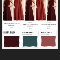 What Color Attire Are Your Bridesmaids/Groomsmen Wearing For Your Wedding? - 1
