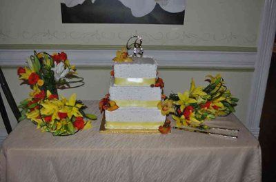 They say rain is good luck on your wedding day!