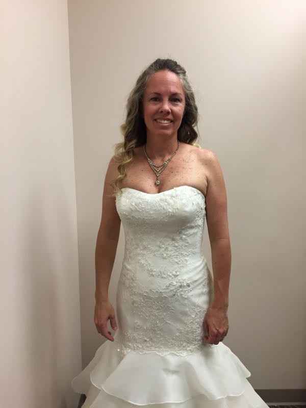 Done with fittings and have my dress!!!!