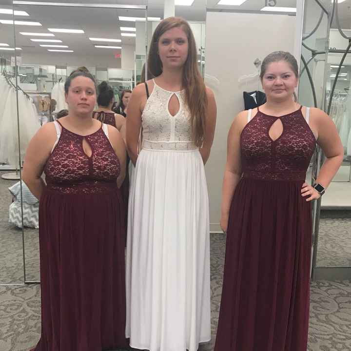 Bridesmaid dresses...help?
