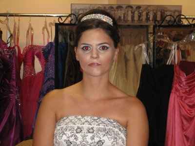 Hair and make up trial with a few dress pics