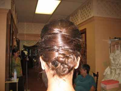 Hair and make up trial with a few dress pics