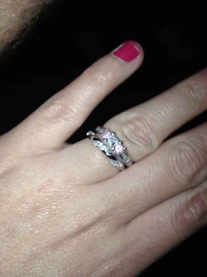 I wanna see wedding bands!!!