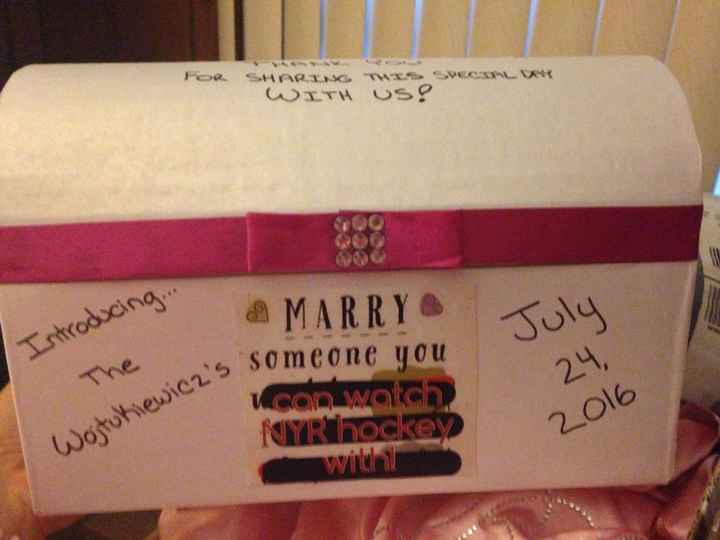 Want to brag on your card box?