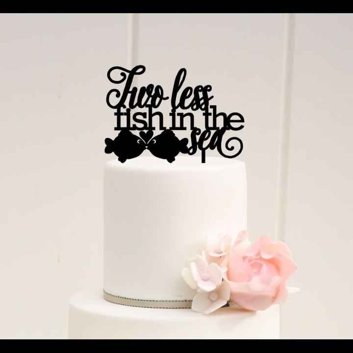 Cake topper