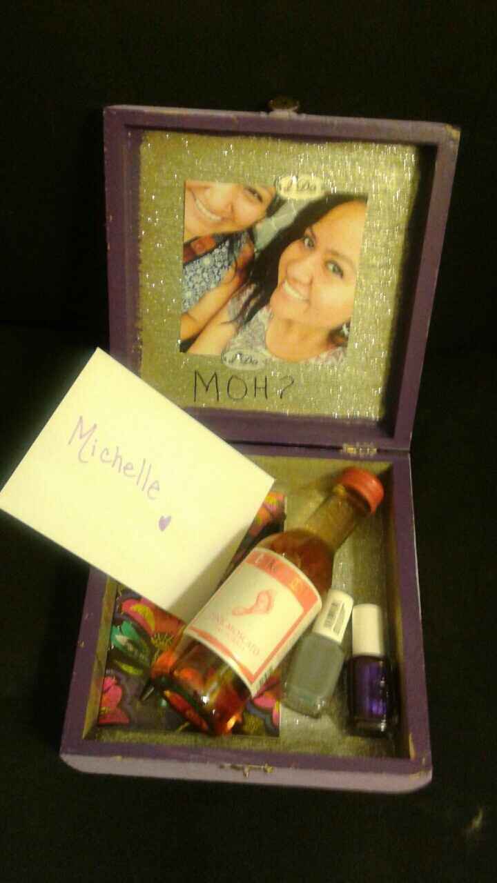 Show me your "bridesmaid boxes"