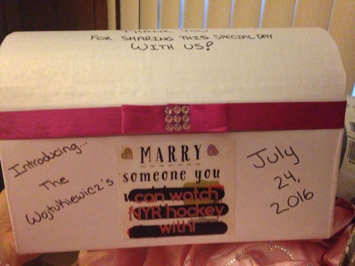 Want to brag on your card box?