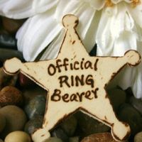 Ring Bearer signs