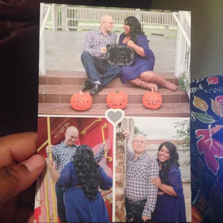 Save the dates arrived! Perfect :)