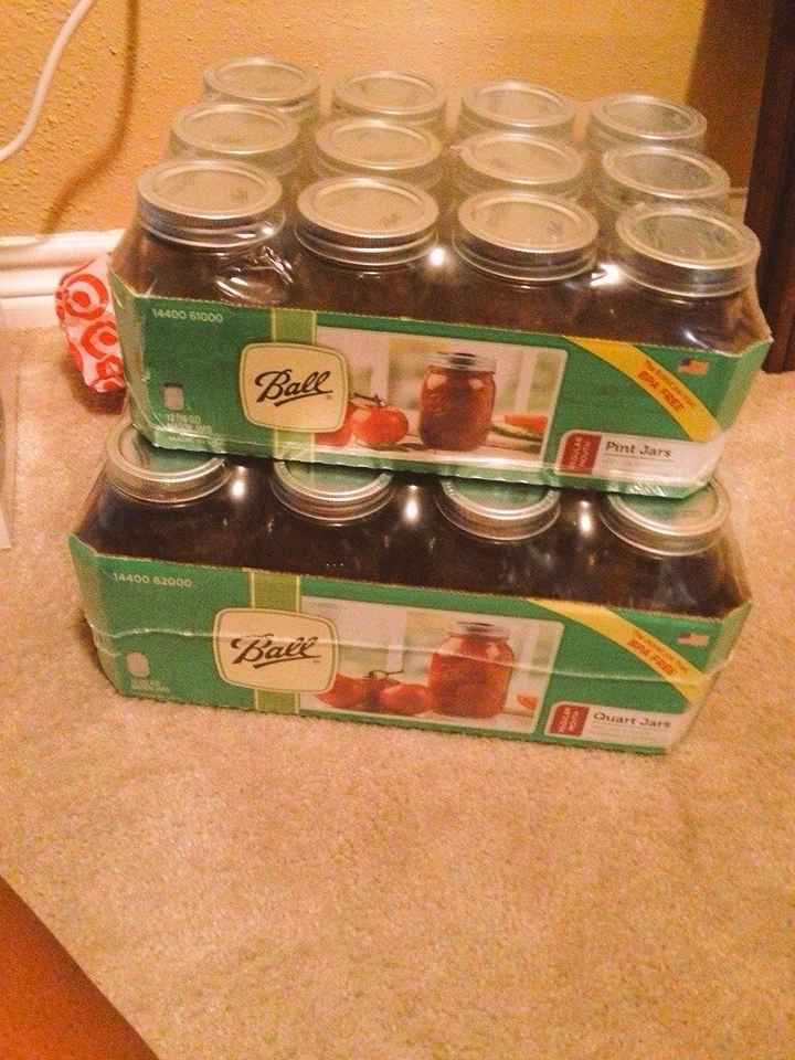 Mason jar centerpieces