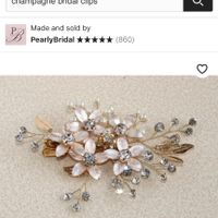 Vintage Veil Comb - 1