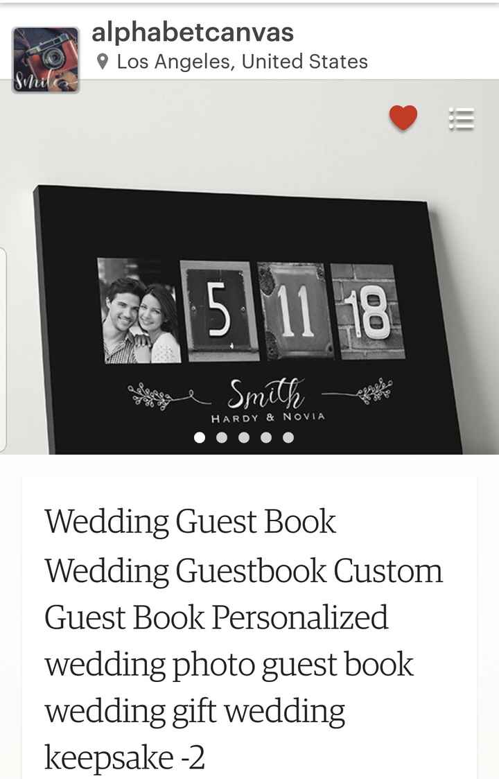 Guest book, yes or no? - 1
