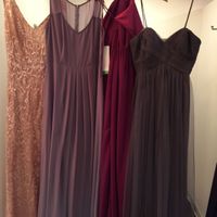 Bridesmaid dresses advice!