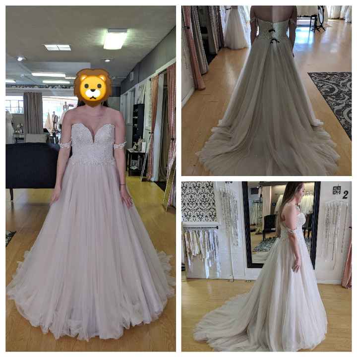 Dress opinions?! Pics included - 1