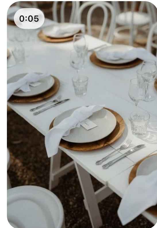 Minimal table decor - 1