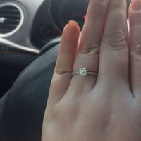 Anyone NOT like their engagement ring ?