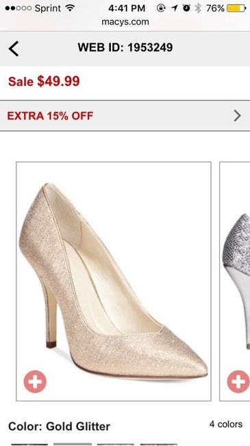 Wedding shoe craze